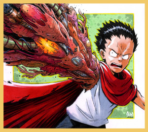 AKIRA : Tetsuo par Sym