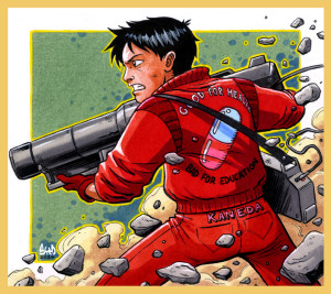 AKIRA : Kaneda par Sym